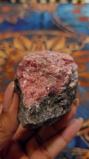 Rhodonite #rocks #geodes #earth