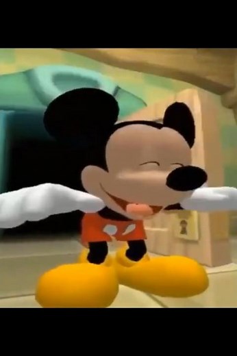 Mickey Laughs at Mickey Mouse - Magical Mirror #Shorts
