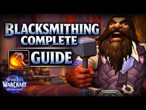 Blacksmithing 1-100 in Midnight FAST | Best Specs for Maximum Gold Making