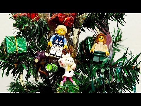 【LEGO遊び】スプラトゥーン2でクリスマスごっこ 巨大タコヤキツリーとの対決！そしてスプラツリーの完成♪【アナケナ&カルちゃんのキッズアニメ】Splatoon Christmas