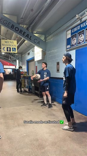 Dancing into the playoffs like 👇 🎟️: greatersudbury.ca/tickets #goalies | Sudbury Wolves