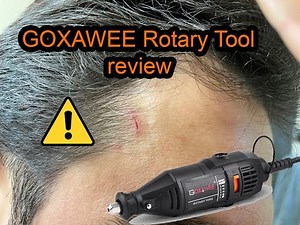 GOXAWEE Rotary Tool Kit review - 140pcs - dangerous tool