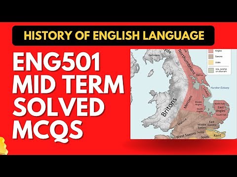 ENG501 Solved MCQs for Mid Term
