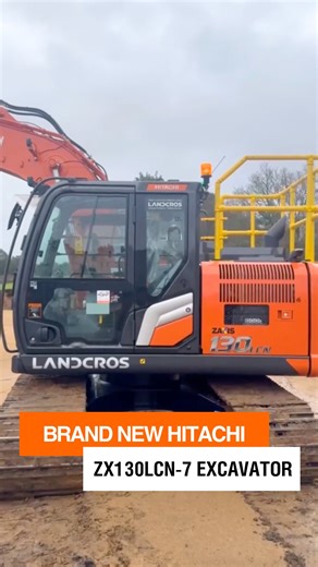A brand new ZX130LCN-7B for P Quinn Construction 👋🏻🧡😍 “After thousands of reliable hours, now was the right time to make the swap”. Whose cab is still as clean as the day they got in it? | Hitachi Construction Machinery - Europe
