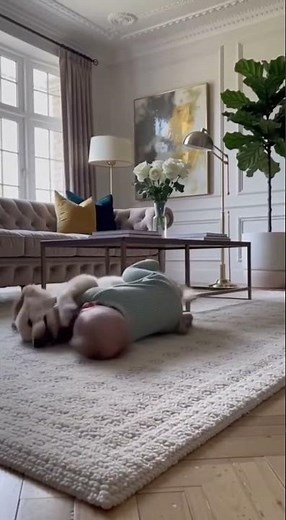 Cute Baby and Puppy Wrestling Over Cotton Rope Toy 😂 | Funny Baby and Puppy Playtime