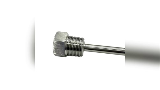 Threaded Fitting 3/4" NPT Thread Cap Stainless Steel Protective Sleeve Machined Pipe Accessory for Gas Pipeline Hongduan Brand 1