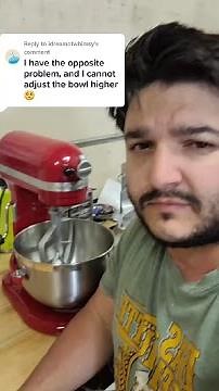 Attachments not reaching the bottom of the bowl?