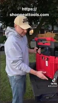 How to fit the Milwaukee Packout Toolbox in your truck bed with Tonneau Cover. Neat Tools Handle Kit