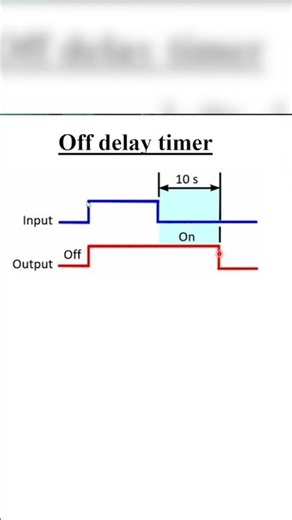 What is off delay timer. #youtubeshorts #electrical #technology #tech