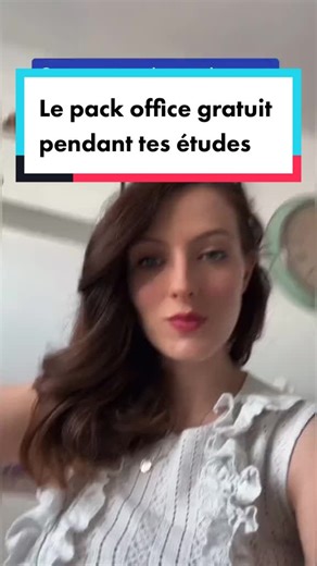 Astuce pour avoir le pack Office gratuit pendant tes etudes si tu es etudiant #etudiant #etudes #gratuit