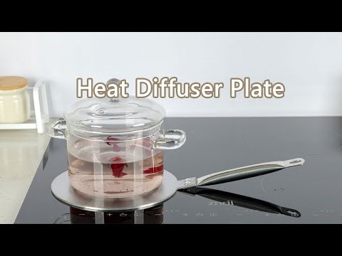 What is heat diffuser plate for induction cooktop?