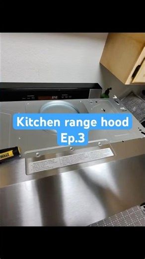 Kitchen range hood replacement Ep.3 ‪@lowes‬ ‪@BroanNuToneLLC‬ #raybanmeta #diy #hvac
