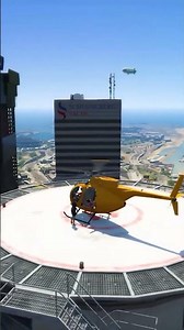 GTA5 Epic Ragdolls Helicopter Crashes || Crazy Jumps and Funny Moments #gta #shorts