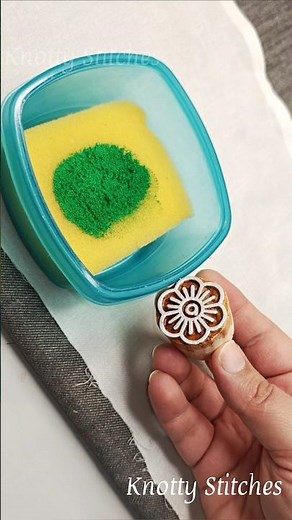 easy block printing tutorial #shorts