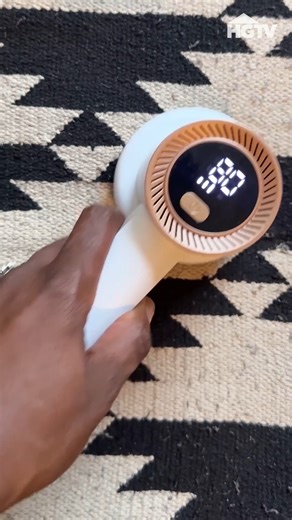 Our pick for BEST overall fabric shaver is here to rescue your well-loved clothes, linens and upholstery! ✨👕🛋️ Get it on Amazon: https://amzlink.to/az0ffVqmwEH18 (We may make 💰 from these links!) | HGTV