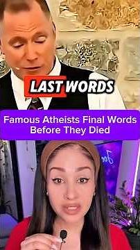 Final Confessions of the World's Most Famous Atheists #atheist #god #faith