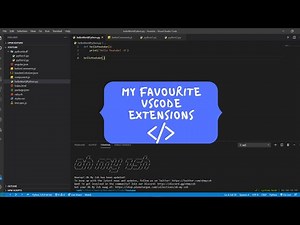 My FAVOURITE Visual Studio Code Extensions!