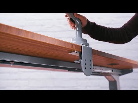 Mount Your Monitor Arm: Desk Edge
