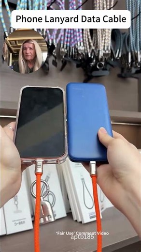 Charge and Transfer Data With This Lanyard