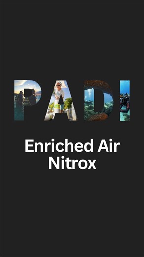 Want to stay underwater longer and make the most of every dive? The @PADItv Enriched Air (Nitrox) certification helps you extend your no-decompression time, shorten surface intervals, and dive stronger—especially on repetitive dive days and dive trips. This course teaches you how to analyze enriched air, plan smarter dives, and set your dive computer correctly, so you can focus on what really matters: more time exploring underwater. Upgrade every dive. Get Nitrox certified. Link in bio or messag