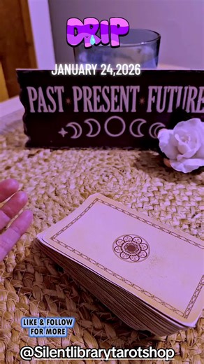 #allsignsincluded♒♓♈♉♊♋♌♍♎♏♐♑ #silentlibrarytarot FOR THE DAILY DRIP FOR ALL SIGNS IN LOVE, JANUARY TWENTY FOURTH TWENTY TWENTY SIX. SOMEBODY'S COMING IN FOR A SECOND CHANCE. YOU HAVE A CHOICE TO MAKE ALL SIGNS.WHAT ARE YOU GONNA DO🤔♥️