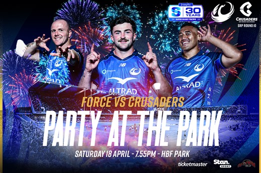 Gameday Info - Force vs Crusaders - Saturday 18 April
