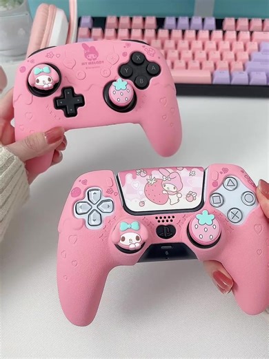 👋Say goodbye to boring controllers! These PS5 covers are so cute Soft, skin-friendly silicone with a subtle texture that’s both grippy and pretty.🎉 #PS5 #PlayStation5 #PS5Accessories #PS5Headset #TheLastOfUs