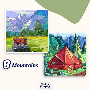What’s your favorite travel destination? #coloring #colorbynumber #colorscapes #paintbynumber | Colorscapes- Color by Number & Paint by Number