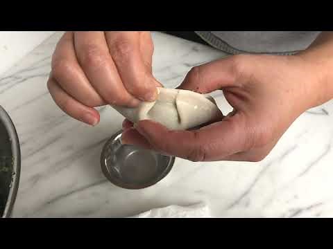 Dumpling Folding Technique 2: The 2-Pleat