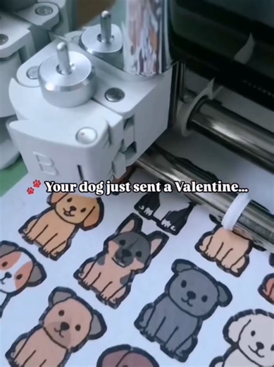 A little peek behind the scenes of how I make my new Personalised Dog Valentine’s Day Origami Heart Card 🐾💌 In this reel, I’m using the cricut print & cut feature to create the miniature dogs, printed on 250gsm card — there are 12 different dog designs to choose from. And if your dog isn’t shown? There’s a custom dog option too 🐶✨ Each tiny dog is tucked into a hand-folded origami heart, made by me, one at a time, with a little pocket ready to hold your chosen pup (or pups!). Your card is fin