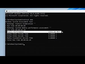 RAM,HDD,SSD Speed Test