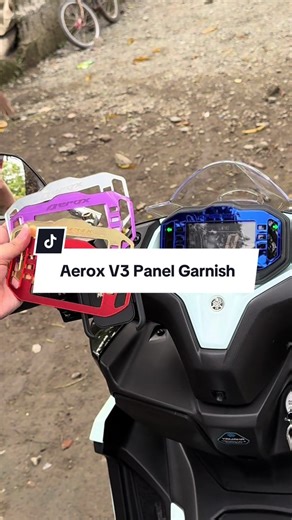 Aerox V3 Panel Garnish: Enhance Your Ride's Aesthetics