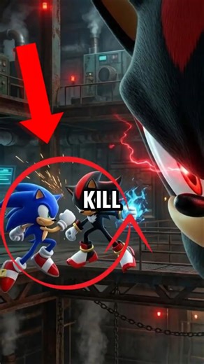 Shadow Was Built to Kill Sonic #shorts