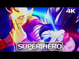 Gohan Beast & Orange Piccolo vs Cell Max Full fight 4k | Dragon Ball Super: Super Hero (Xenoverse 2)