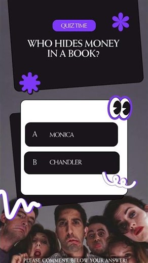 🤔 Only True Friends Fans Can Solve This! ☕| SitcomIQ