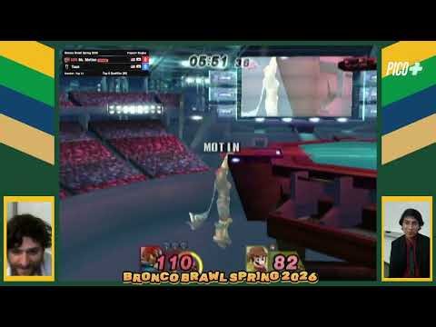 Bronco Brawl Spring 2026 (Winners Quarters): ABG | Mr. Motion(Ganondorf) vs Tsun(Mario)