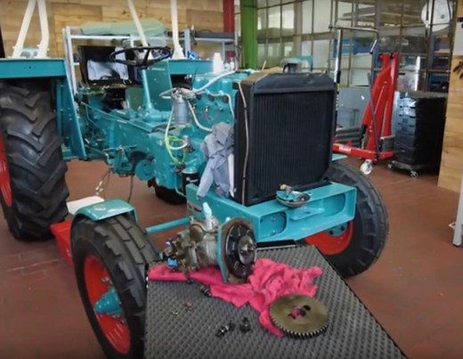 Hanomag: Geniale Diesel-Technik - Reparatur der Einspritzpumpe