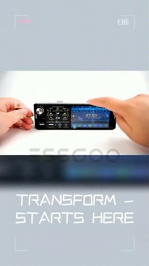 Feature Single DIN Car Radio Playing - Open Box Review Real Test