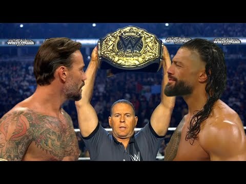 WWE WrestleMania 42 Roman Reigns Vs CM Punk Full Match For World Heavyweight Championship