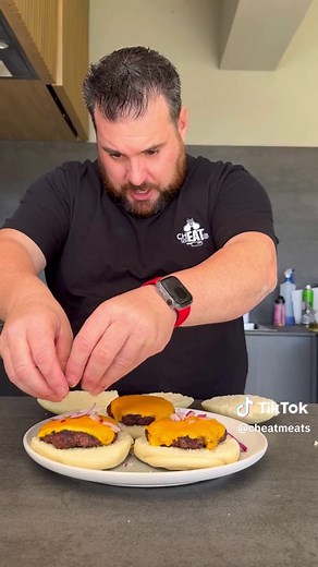 CheatMeats Cheese-Baogers: Steamed Cheeseburgers Recipe