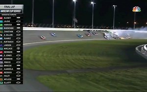 【NASCAR】纳斯卡的最后一圈永远都不会让我们失望! 精彩绝伦的2021 daytona 400 最后一圈