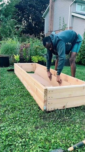 Building a Wooden Raised Garden Bed from Scratch