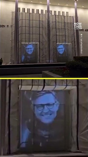 Projections Mock Trump's Covered Name