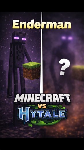 ENDERMAN MINECRAFT in HYTALE LOOKS VERY COOL