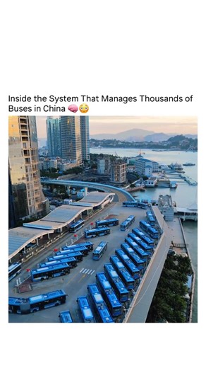Exploring Technology on Instagram: "Chinese cities manage thousands of buses daily through centralized planning, real-time tracking, and highly organized depots. Fixed schedules, dedicated lanes, and digital monitoring help reduce delays and keep traffic moving smoothly. This system allows public transport to operate efficiently even in some of the world’s busiest urban areas. You NEED to follow (us) 👉 @EXPLORING.TECHNOLOGY to learn something NEW everyday 🤯"