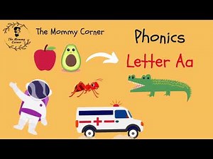 Phonics Letter Aa | Letter A Sound | Animated Videos for Kids | The Mommy Corner