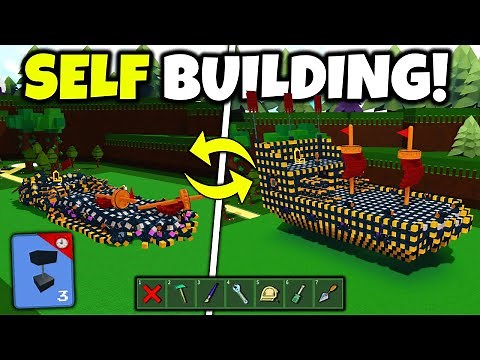 *NEW* SELF BUILDING MECHANIC!! | Build a boat for Treasure ROBLOX