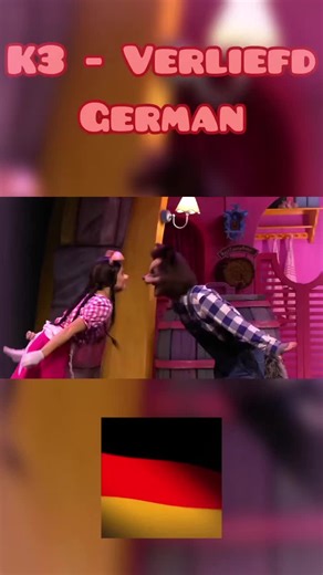 How does K3 - Verliefd sound in German? #CoverSongs #k3 #driebiggetjes #fyp #de3biggetjes