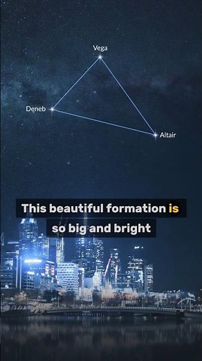 How to Spot Summer Triangle In Sky ? 😍 #shorts #space