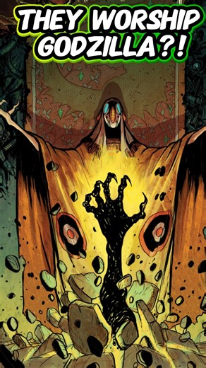 A Cult Worships Godzilla and It Gets Strange #godzilla #comics